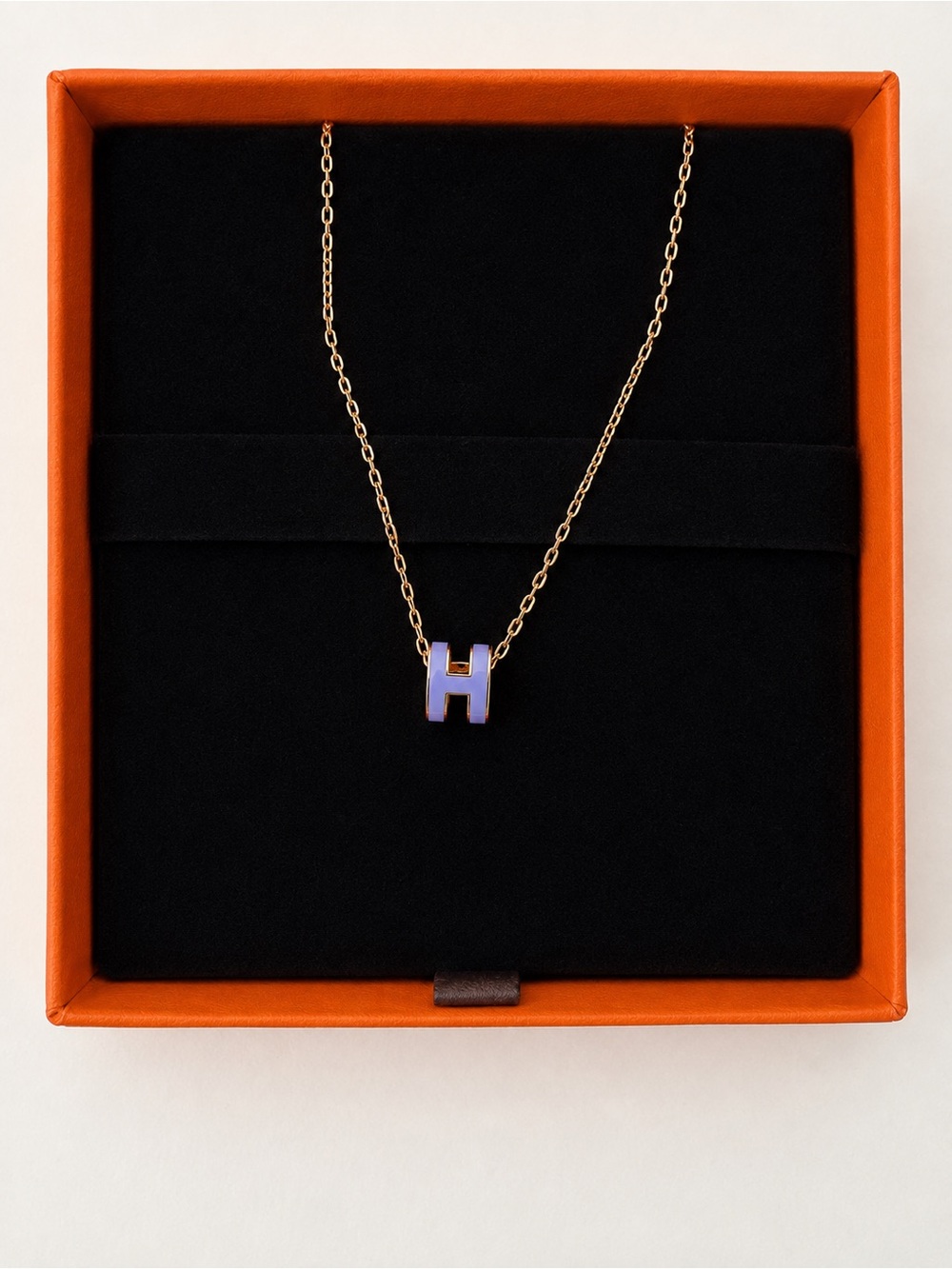 HERMES Mini Pop pendant and necklace